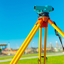 Builders level tripod
