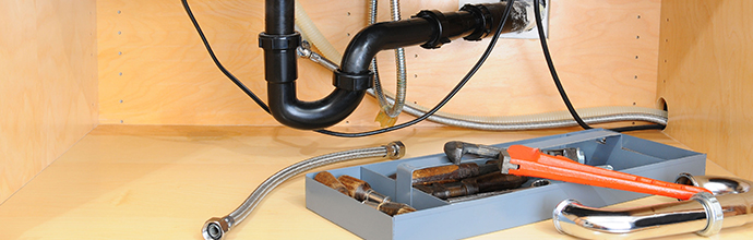 plumbing and pipe repair supplies